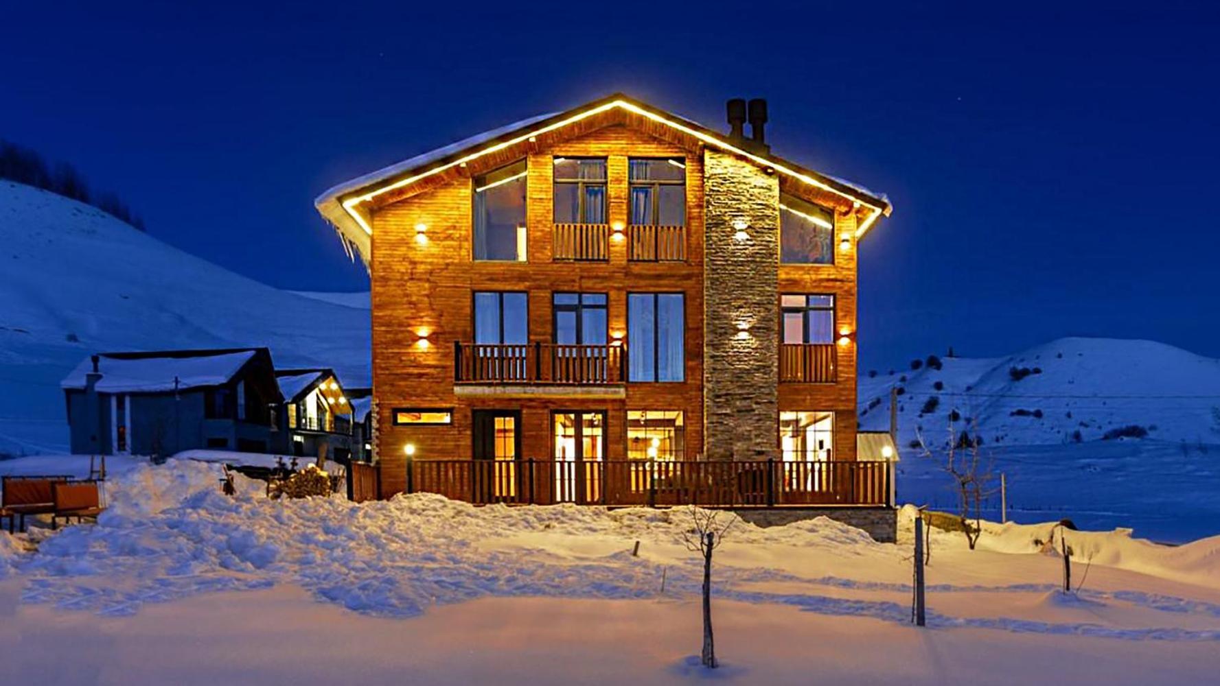 Chalet In Гудаури Экстерьер фото