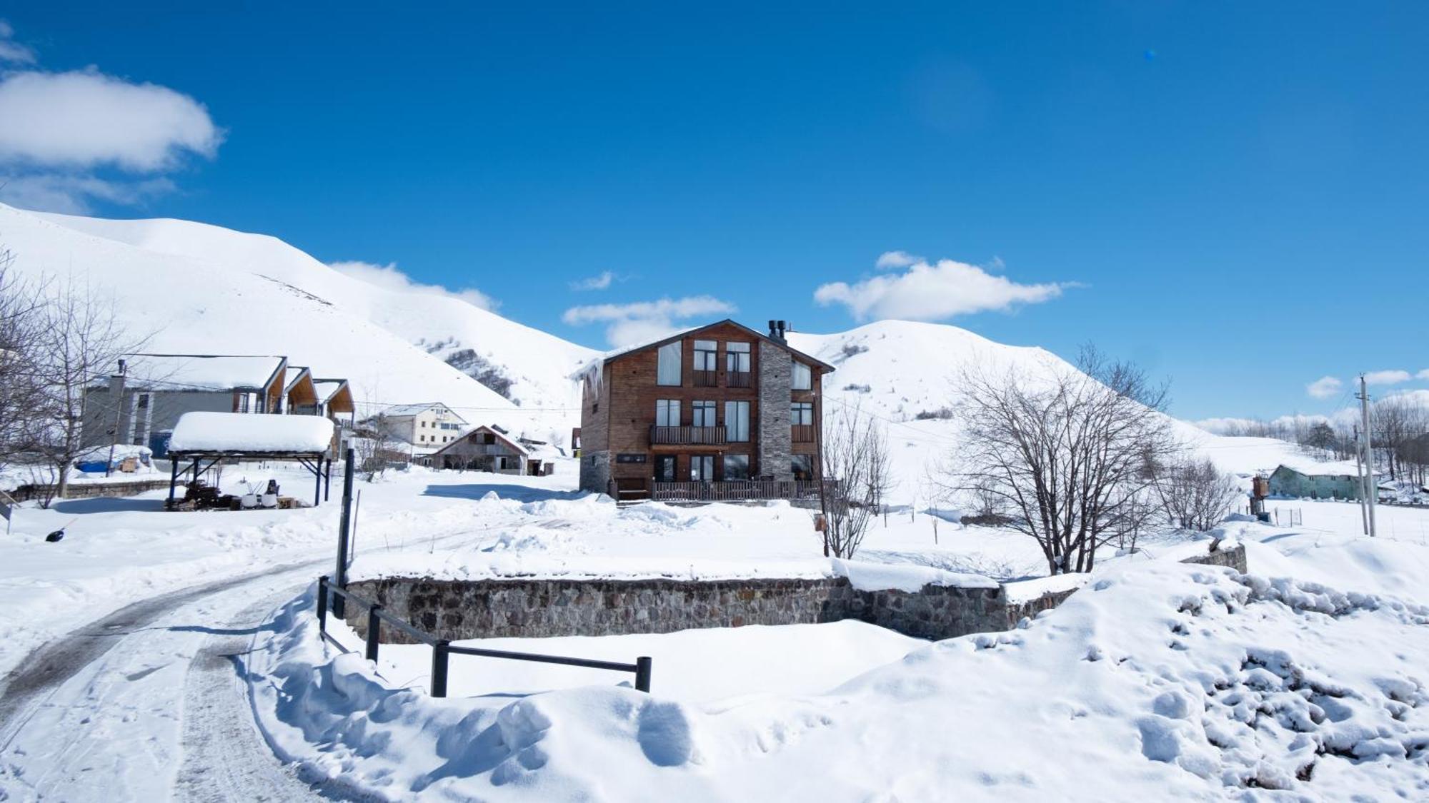Chalet In Гудаури Экстерьер фото