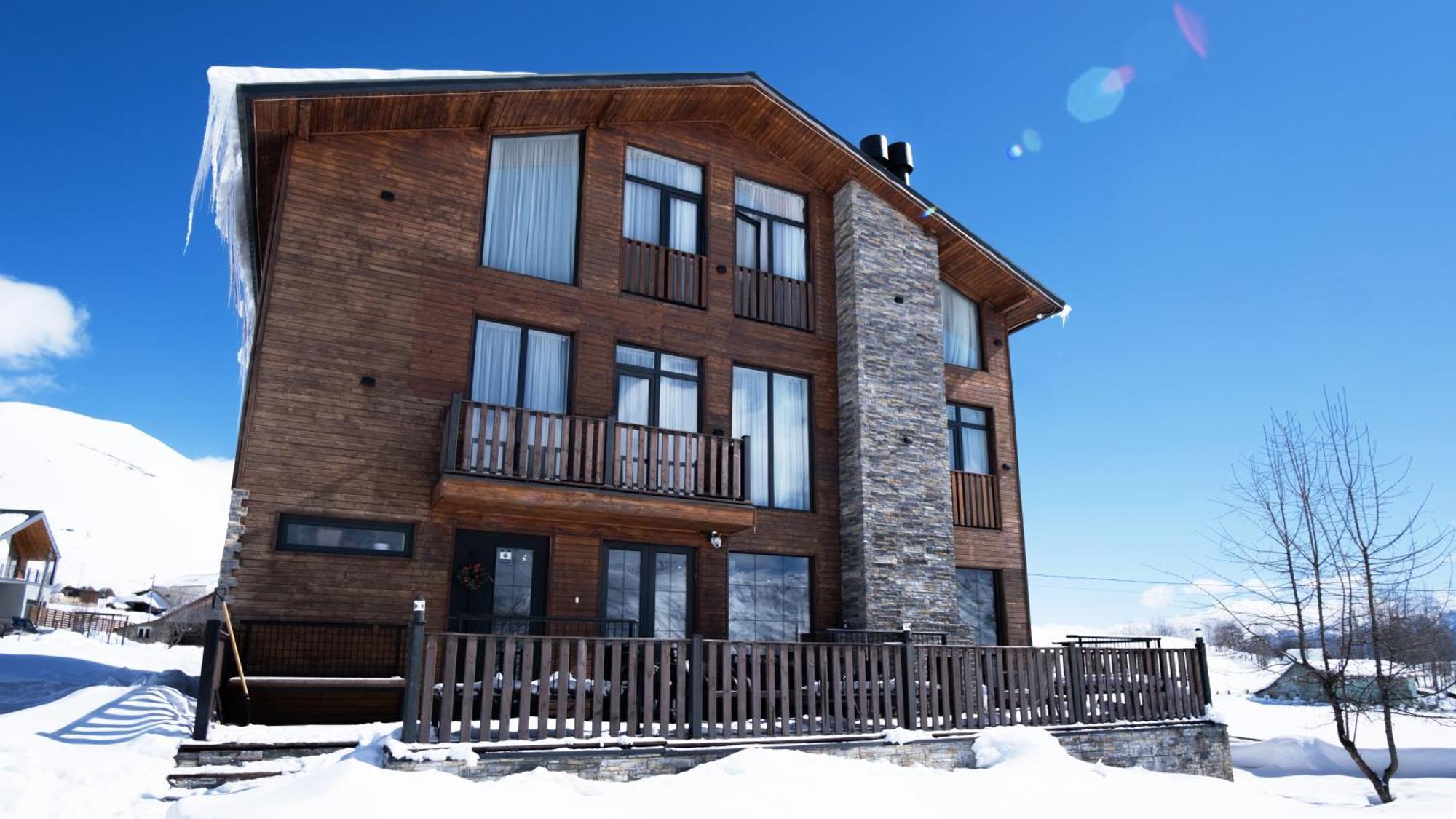 Chalet In Гудаури Экстерьер фото
